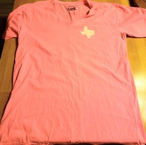 Royce Pink V-Neck T-Shirt